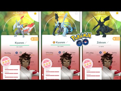 ✨ ¡LOCURA SHINY en el RAID DAY de KYUREM BLANCO y KYUREM NEGRO de Pokémon GO! [Keibron]