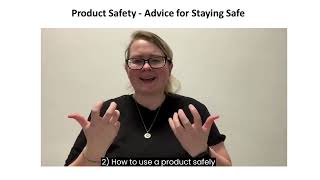 BSL Product Safety - Read and follow instructions