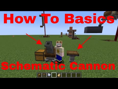 Minecraft Create Mod Tutorial | Schematic Cannon