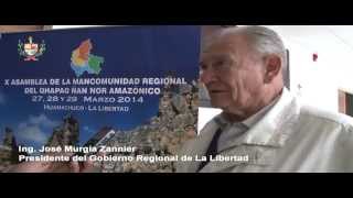 preview picture of video 'Presidente del Gobierno Regional de La Libertad en la X Asamblea de Mancomunidad Regional'