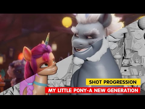 My Little Pony A New Generation | Shot Progression | Miroslav Shestakov | @3DAnimationInternships