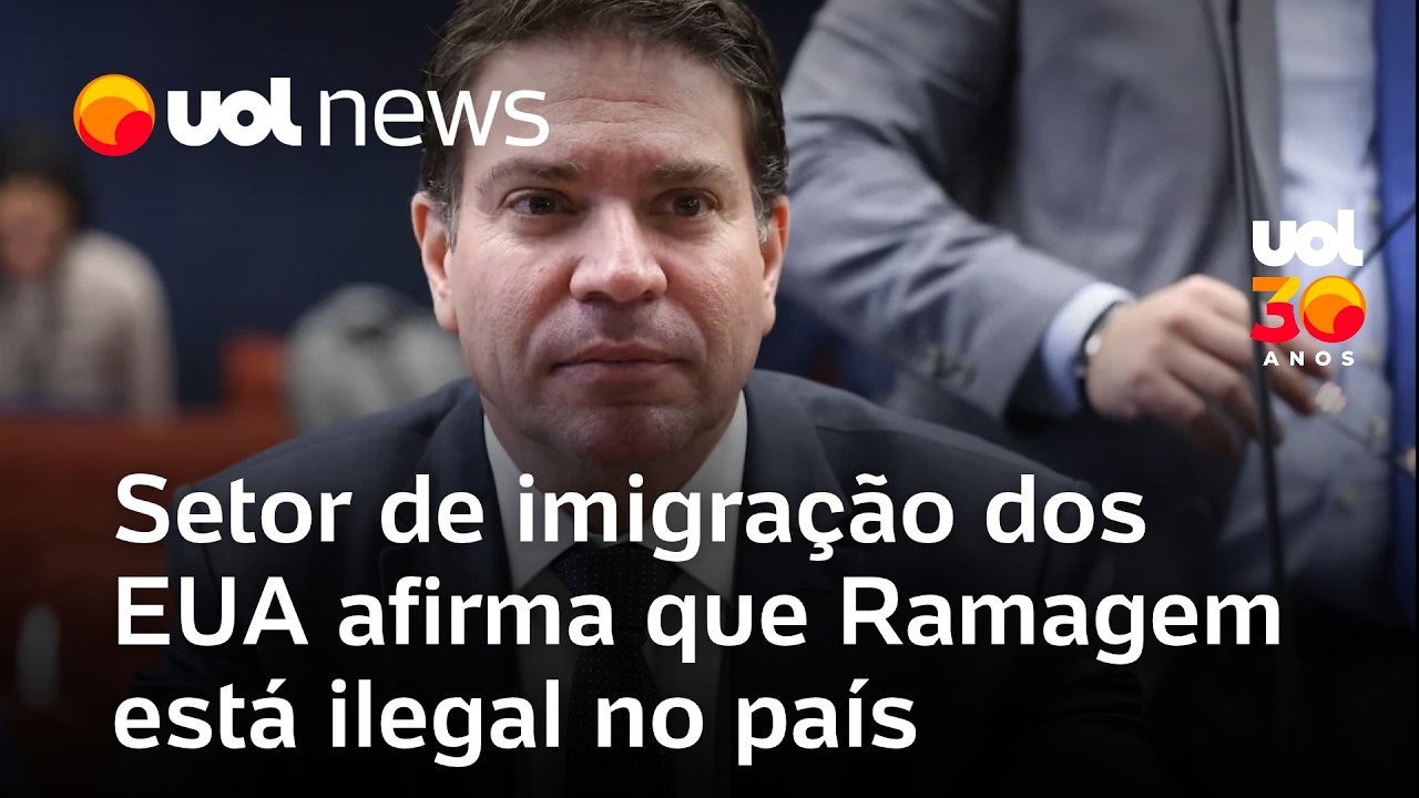  Ramagem é imigrante ilegal e violou leis, diz setor de imigração dos EUA