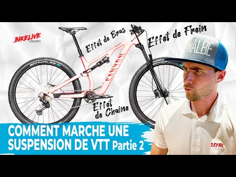 Comment marche une suspension de VTT : 2e partie