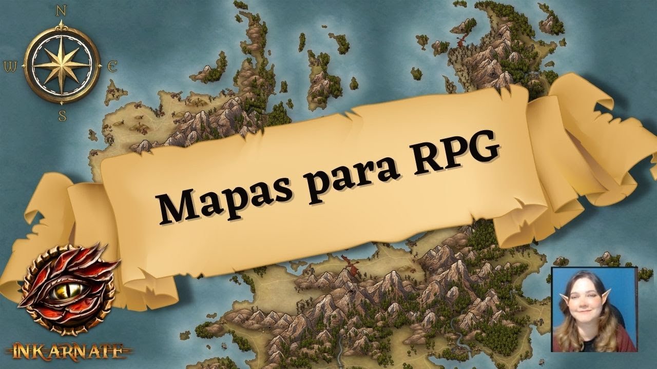 Como fazer mapas de RPG lindos em 2021 - Tutorial de Inkarnate