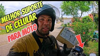 ✅MELHOR SUPORTE DE CELULAR PARA MOTO (Uber,99moto, Ifood bom)