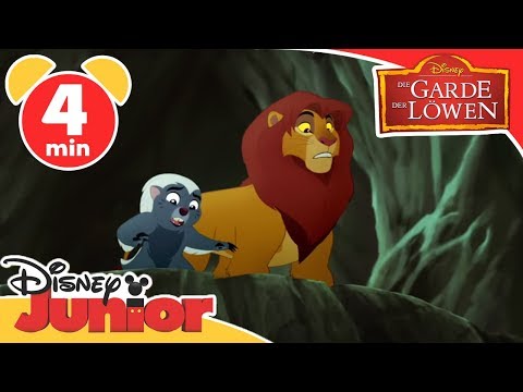 Bunga und Simba auf Abwegen - Die Garde der Löwen | Disney Junior Kurzgeschichten