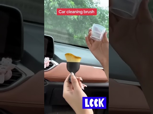 فرشاة تنظيف داخلية للسيارة بشعيرات ناعمة خفيفة الوزن وسهلة الاستخدام