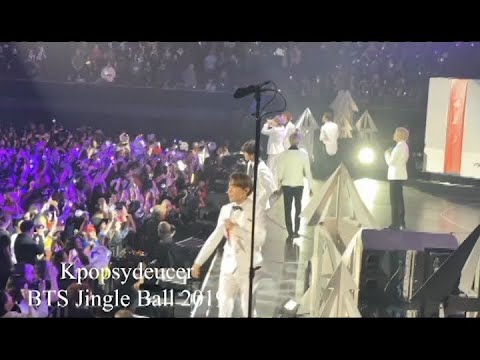 BTS - MIC DROP - Make it Right-Boy with Luv  KIIS FM JINGLE BALL  Dec 6, 2019  Poster Giveaway