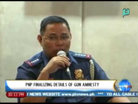 NewsLife: PNP finalizing details of 'gun amnesty' || Jan. 13, 2014