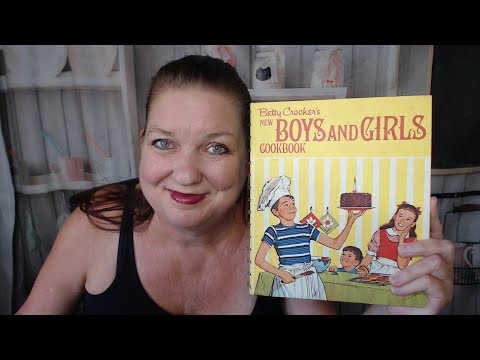 Cookbook Lookthrough: Vintage Betty Crocker New Boys...