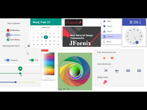 JavaFX Material Design JFoenix Introduction Tutorial 45