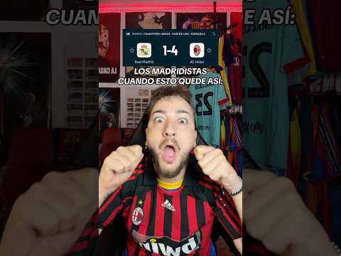 Hoy el Madrid queda prácticamente fuera de la Champions #parati #futbol #fcbarcelona #barça