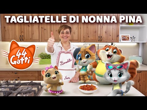 LE TAGLIATELLE DI NONNA PINA - Ricetta Speciale di Benedetta con @44GattiIT 😻🍝😽