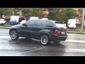 BMW X5 Drift in the City with AWD on wet Road - 2 ...