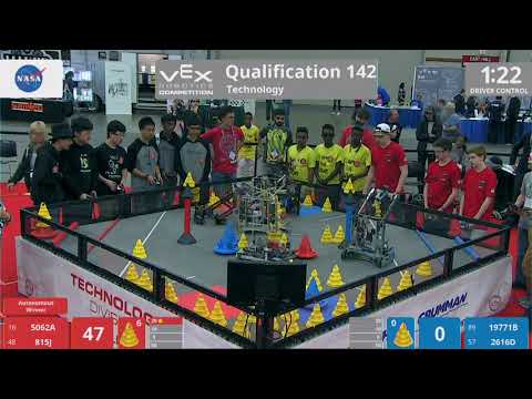 2018 VRC Tech Q142 - 5062A 815J vs 19771B 2616D - 117 to 5