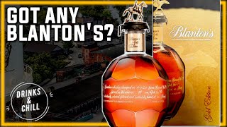 Blanton's Gold Edition Straight Bourbon Whiskey Review | Drinks and Chill Review