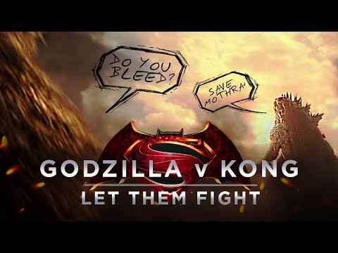 Godzilla VS Kong - Batman VS Superman Style  - MASHUP TRAILER | FanMade