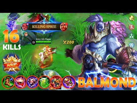 Jungle Balmond Full Tank Build - Belmond Best Build 2022 - MLBB - Krizz GG Player