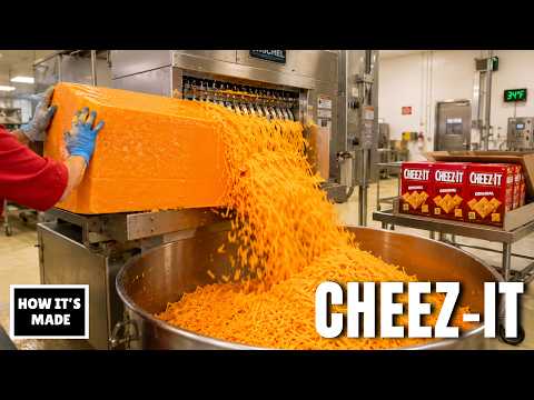 Why Cheez-It Crackers Take a Full Day to Make