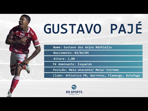 Gustavo Pajé - Meia Atacante/Attacking Midfielder - 2025