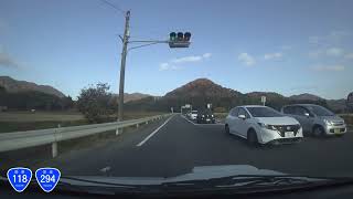 【FDR-X3000】FHD 道の駅「季の里天栄」(福島県天栄村) ⇒ 坂内食堂駐車場 (福島県喜多方市）2022/11/26(土）