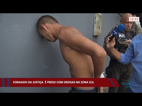 Foragido é preso com drogas na zona sul de Teresina 07 01 2022
