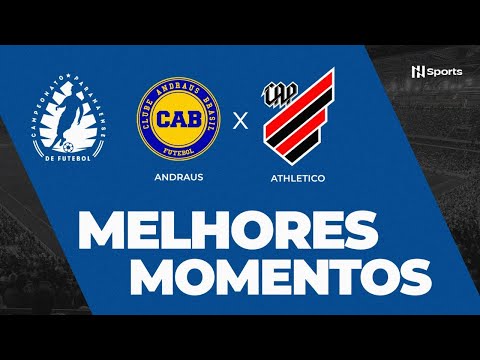 Gols e lances de Andraus x Athletico Paranaense