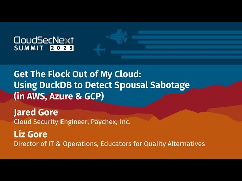 Get the Flock Out: Detecting Sabotage with DuckDB in Cloud