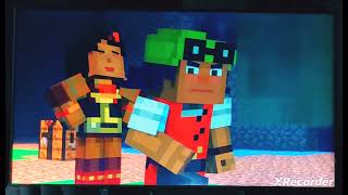 ひとまず塀を越えていく【MinecraftStorymode】