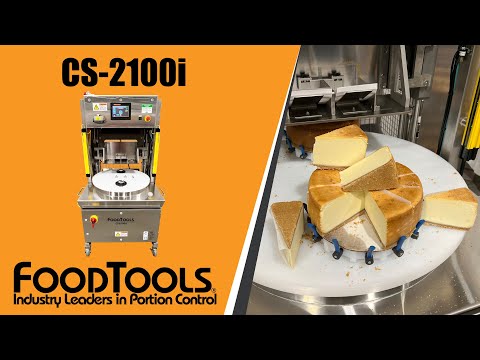 Round Cake Cutter with Roll or Sheet Feed Divider Inserts - CS-2100i