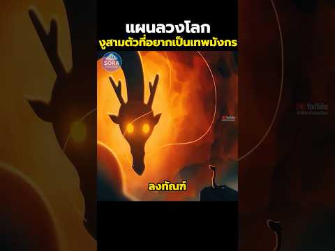 แผนลวงโลก งูสามตัวที่อยากเป็นเทพมังกร #shorts