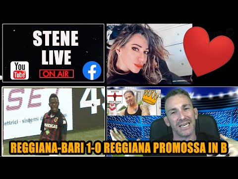 REGGIANA-BARI 1-FINALE PLAY OFF SERIE C GOL DI KARGBO. REGGIANA PROMOSSA IN SERIE B #CASASTENE