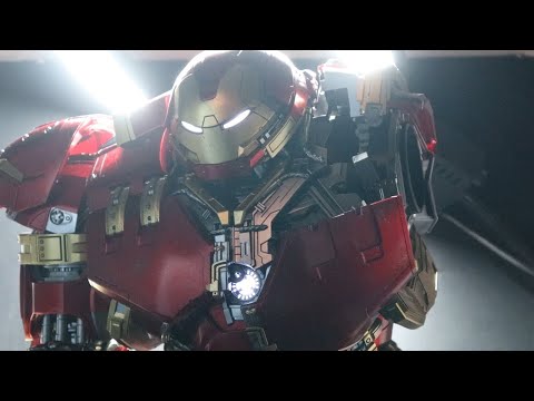 [Unboxing] Hot Toys "Age of Ultron"Deluxe Ver. Hulkbuster (Jackhammer &Veronica)Acs006