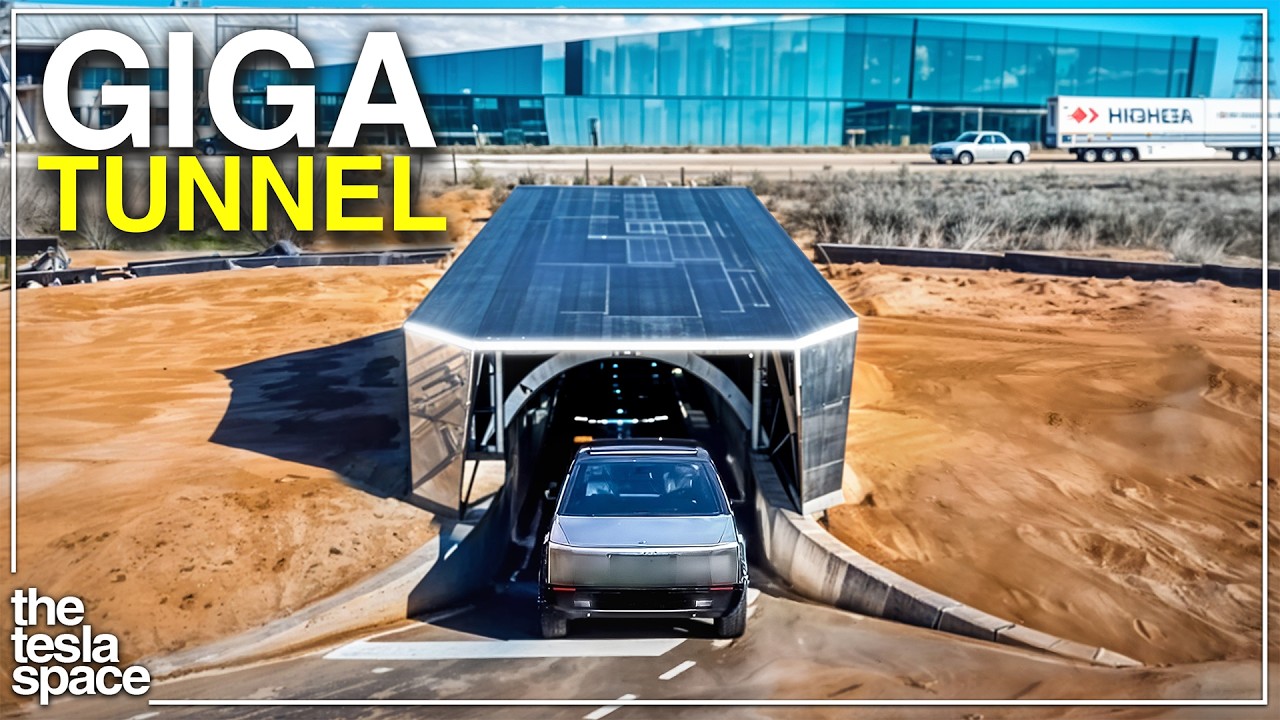 Tesla Reveals Major New Cyber Tunnel Update!