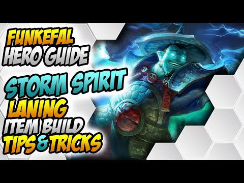 Storm Spirit 7.21d Guide - MOST BUFFED Hero Since 7.21 // Funkefal Hero Guide #1