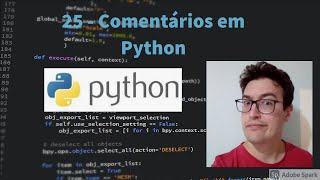 Aula 25 - Comentários em Python