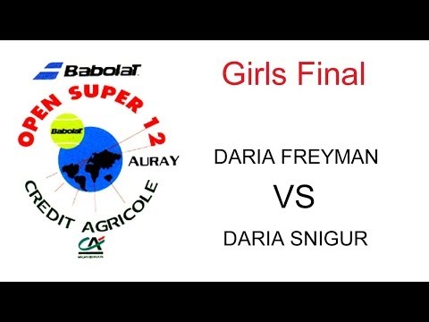 Victory of Frayman (RUS) over Snigur (UKR) (6/4 6/0) - Open Super 12 Auray Tennis