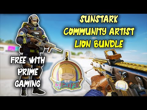 SUNSTARK Y6S2 Community Artist - Lion Complete Bundle - Showcase IN-GAME - Rainbow Six Siege