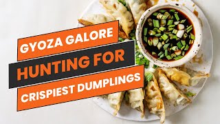 The Crispiest Gyoza Revealed: A Dumpling Hunter's Journey || Japanese Culinary Journey