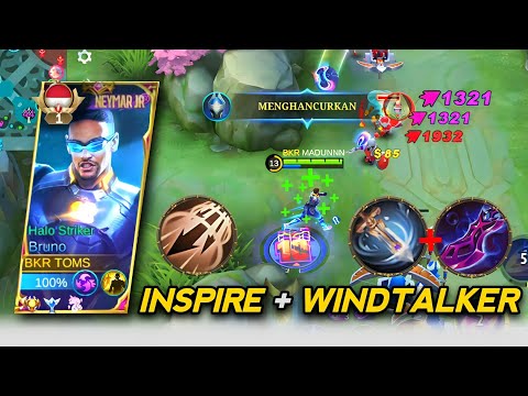 NGERI BRUNO INSPIRE + WINDTALKER CRITICALNYA KELUAR TERUS