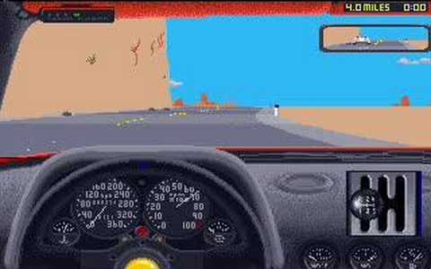 The Duel : Test Drive II Amiga