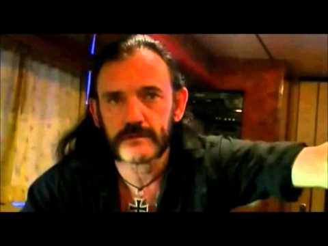 Lemmy enjoying breakfast