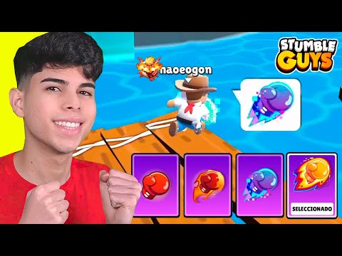 EVOLUÍ MEU SOCO PRA FICAR APELÃO NO STUMBLE GUYS!