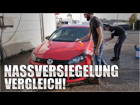 Nassversiegelung Vergleich: Sonax Spray Protect | Meguiars Hybrid Ceramic Wax | Gyeon Wet Coat