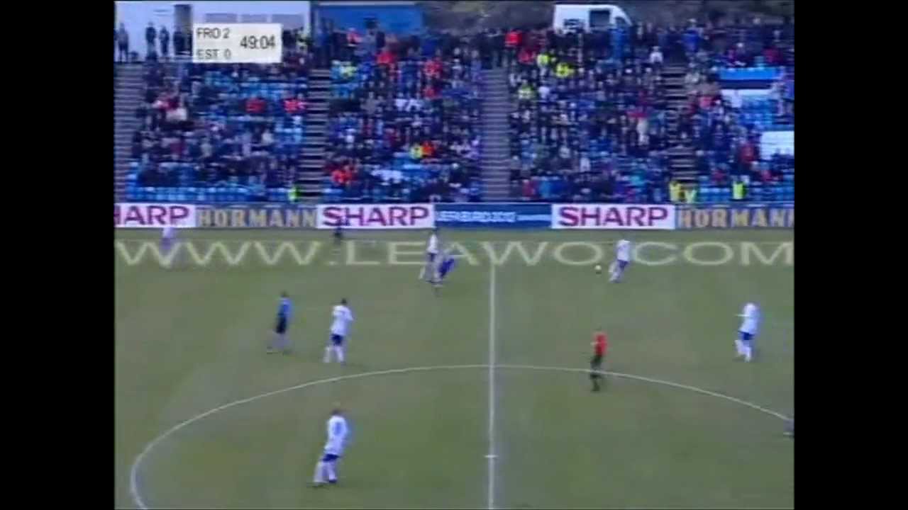Pol Johannus Justinussen (Faroes v Estonia)