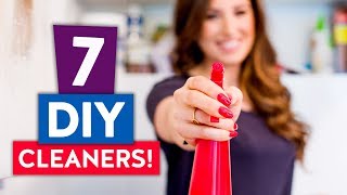 7 DIY CLEANERS  | My Favorite Natural Cleaning Products!