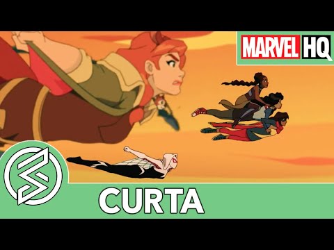 Capa de Marvel Rising: Operação Shuri | Parte 5
