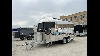 Huanmai foodtruck,food trailer, food cart, food van vending trailer for sale - Image 5 | Autoline SG New Huanmai foodtruck,food trailer, food cart, food van vending trailer | Image 5 - Autoline