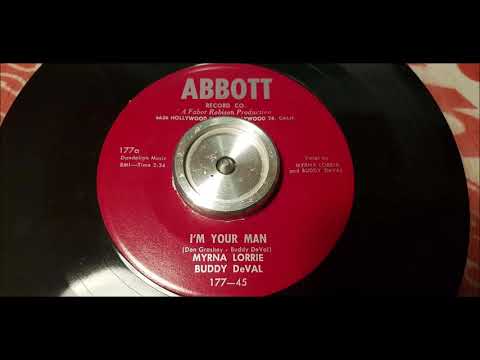Myrna Lorrie & Buddy De Vol - I'm Your Man - 1955 Country - ABBOTT 177