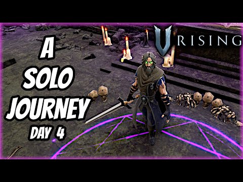 DAY 4 on a 60/60 PvP Server - V Rising